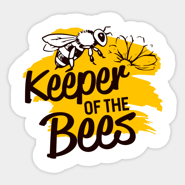 Keeper of the Bees Sticker by simplecreatives